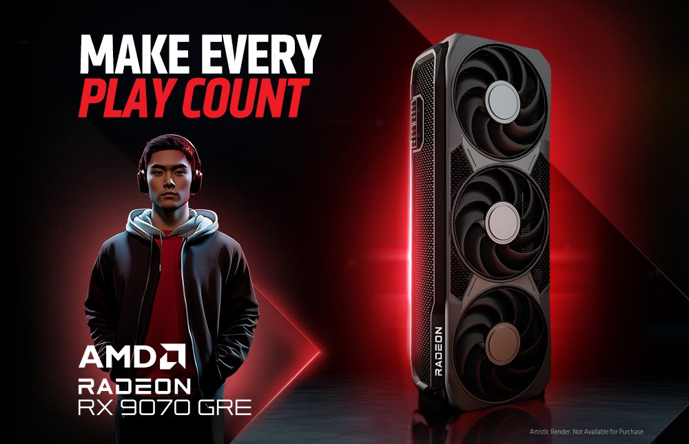 AMD RX 9070 GRE Series